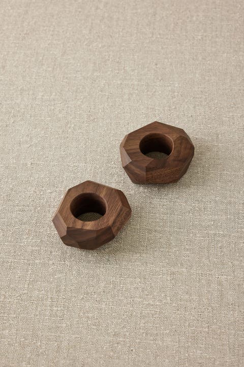 Dor+Kie Black Walnut Napkin Ring