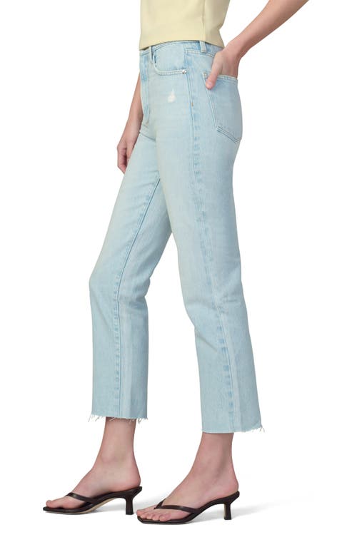 Joe's The Margot High Waist Raw Hem Slim Straight Leg Jeans