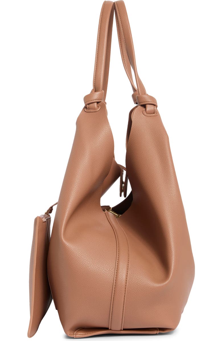 DKNY Paula Large Tote Bag, Alternate, color, Hot Cocoa
