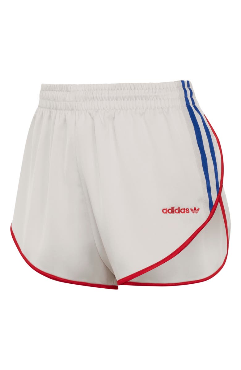 adidas Originals Side Stripe Satin Shorts, Alternate, color,