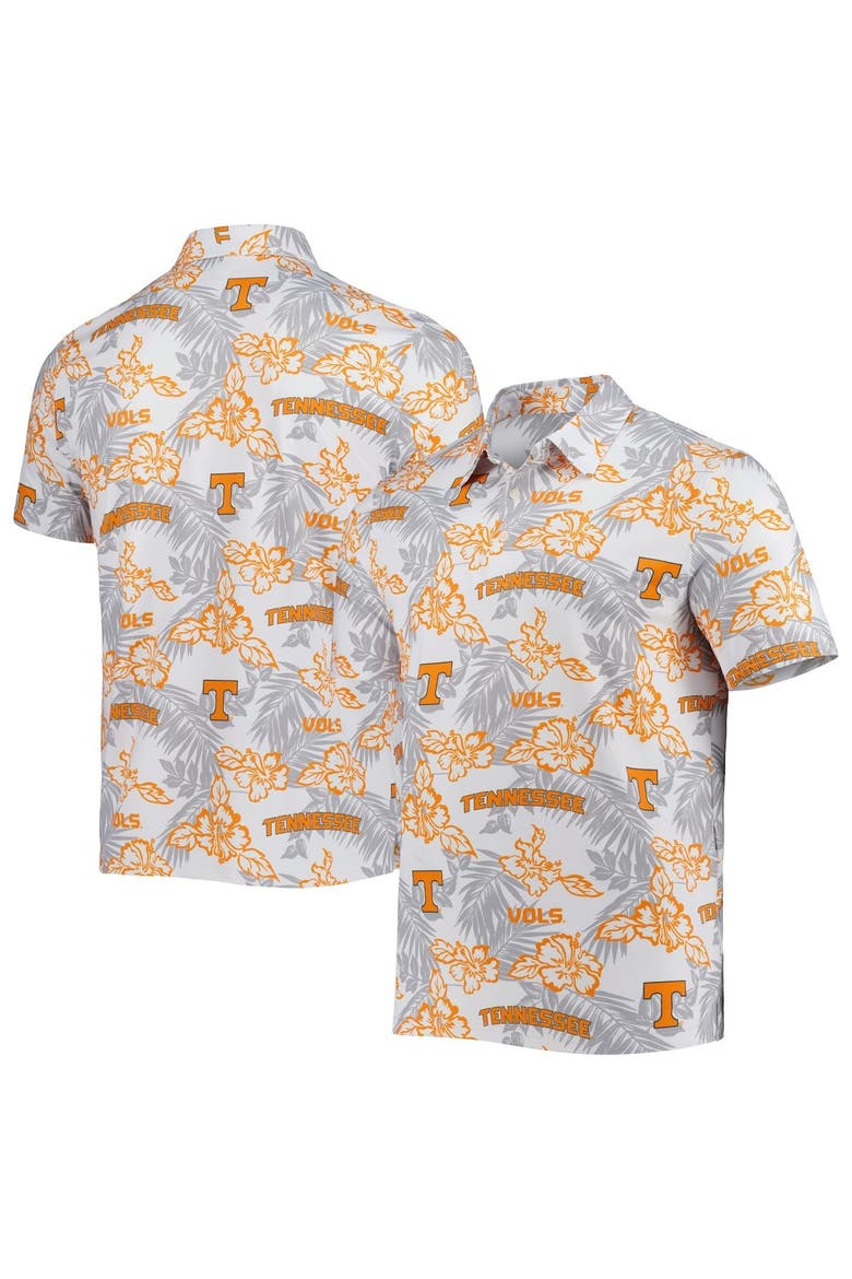 Men's Reyn Spooner White Tennessee Volunteers Performance Polo, Alternate, color, White