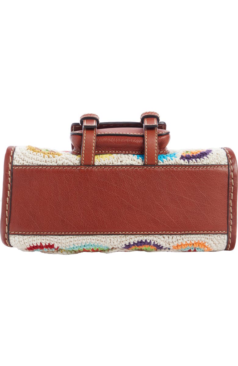 Chloé Mini Edith Scallop Wool & Cashmere Crochet Satchel, Alternate, color,