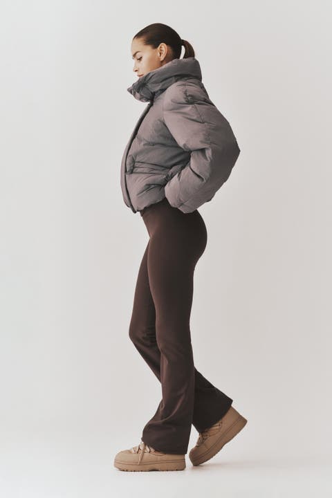 Flared Warm Fleece Leggings With Softmove