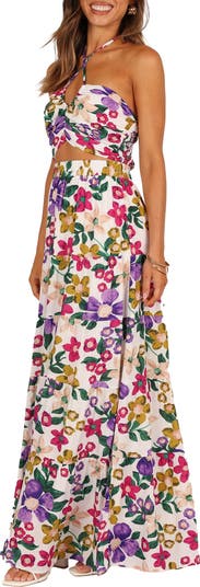 Kari Halter Crop Top & Maxi Skirt
