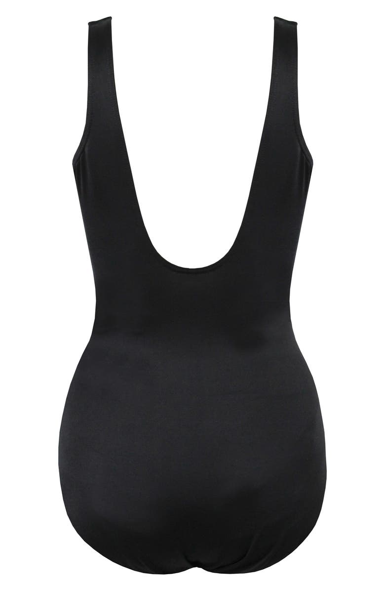 Miraclesuit<sup>®</sup> Rock Solid Revele One-Piece Swimsuit, Alternate, color, Black