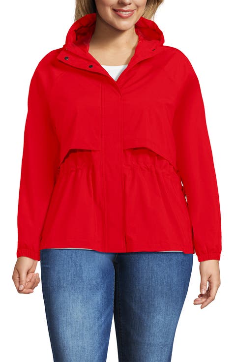 Plus Size Squall Packable Rain Jacket
