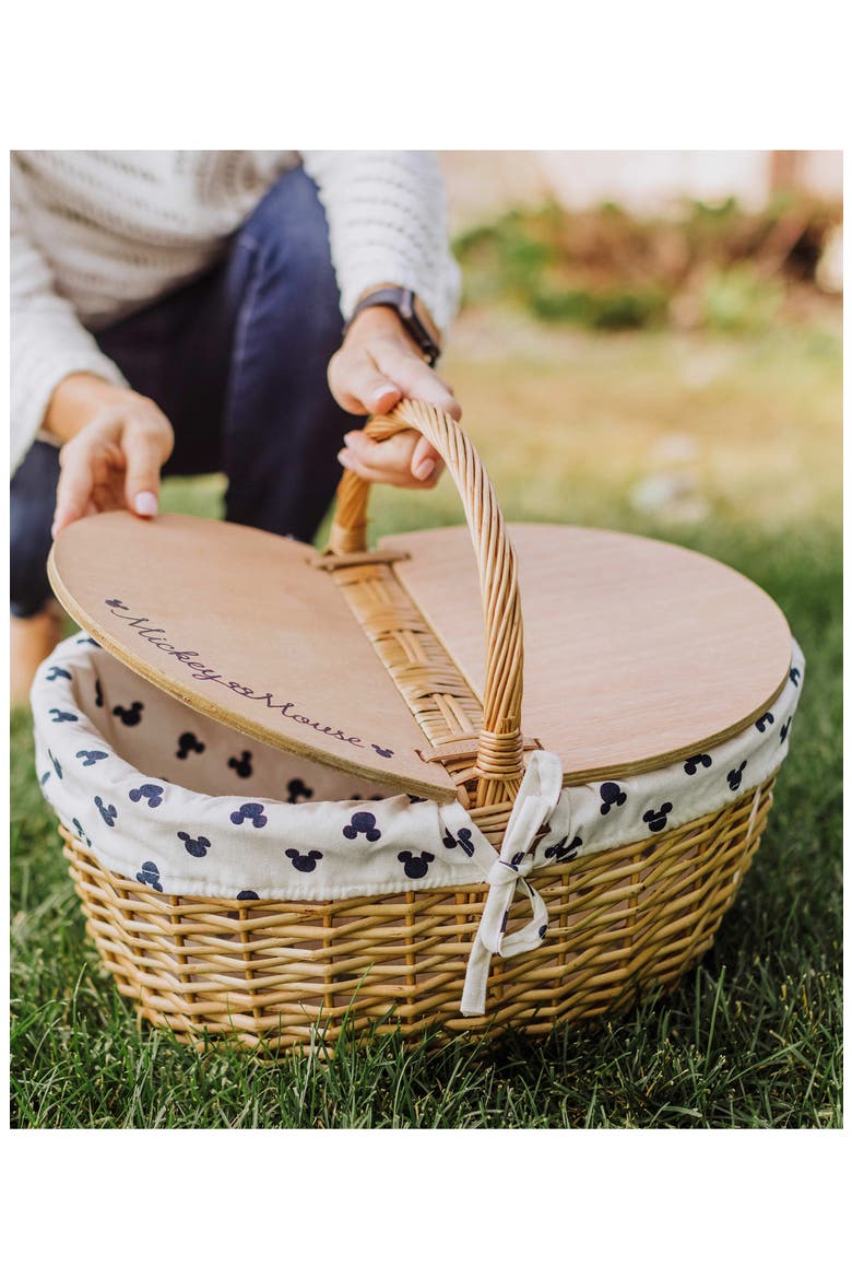 Mickey Country Basket, Alternate, color, BEIGE