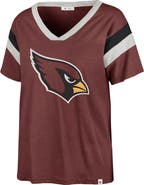 '47 Women's '47 Cardinal Arizona Cardinals Phoenix V-Neck T-Shirt