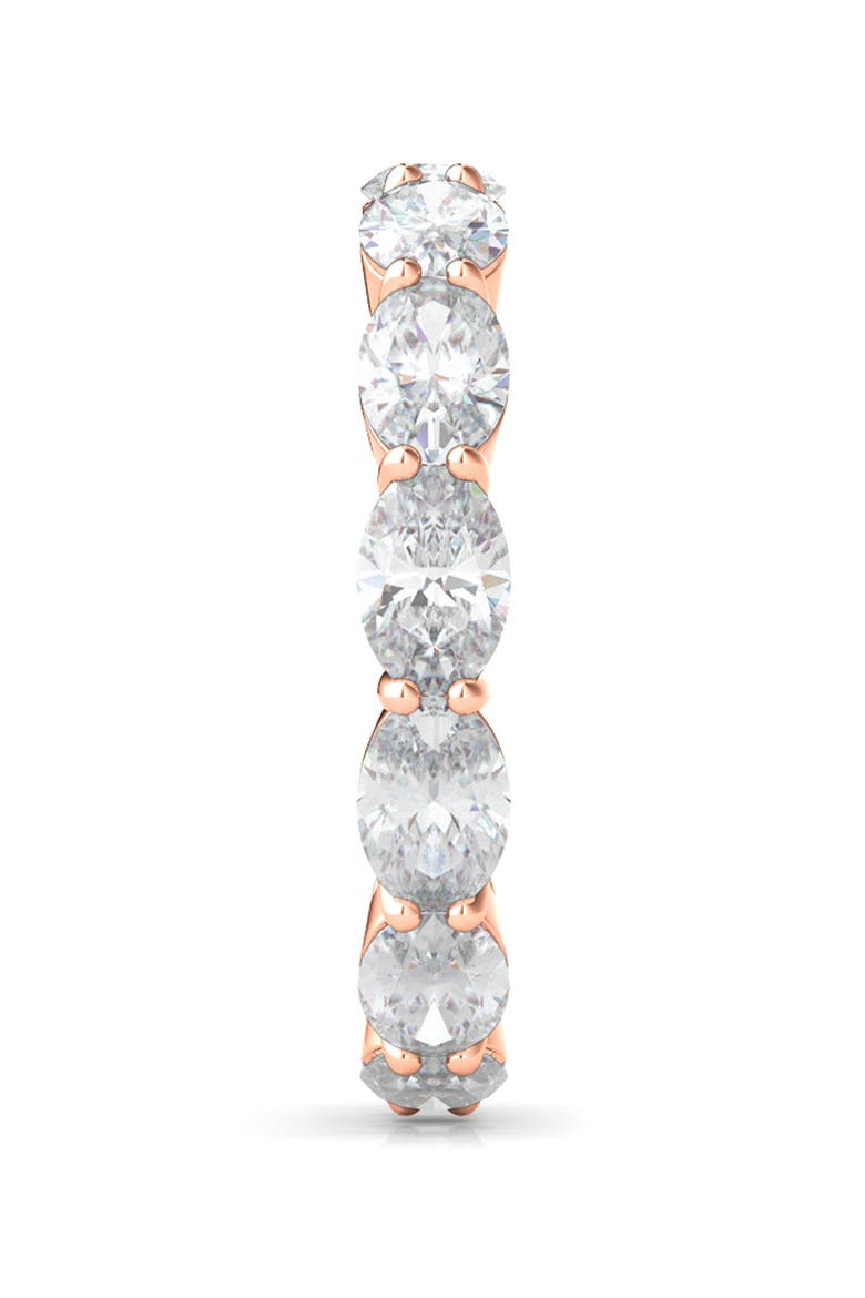 Sideways Lab Grown Diamond 18K Gold Eternity Ring, Alternate, color, 2.73 CTW ROSE GOLD