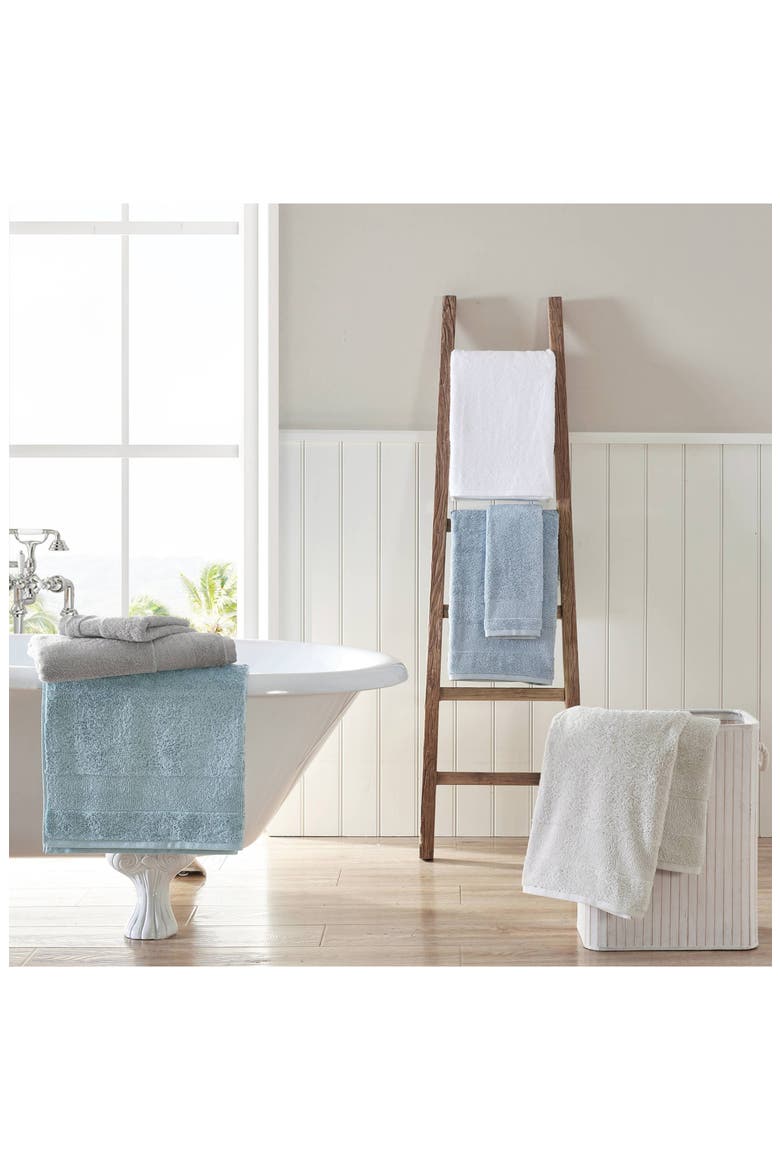 Island Retreat 6-Piece Towel Set, Alternate, color, TURQUOISE-AQUA