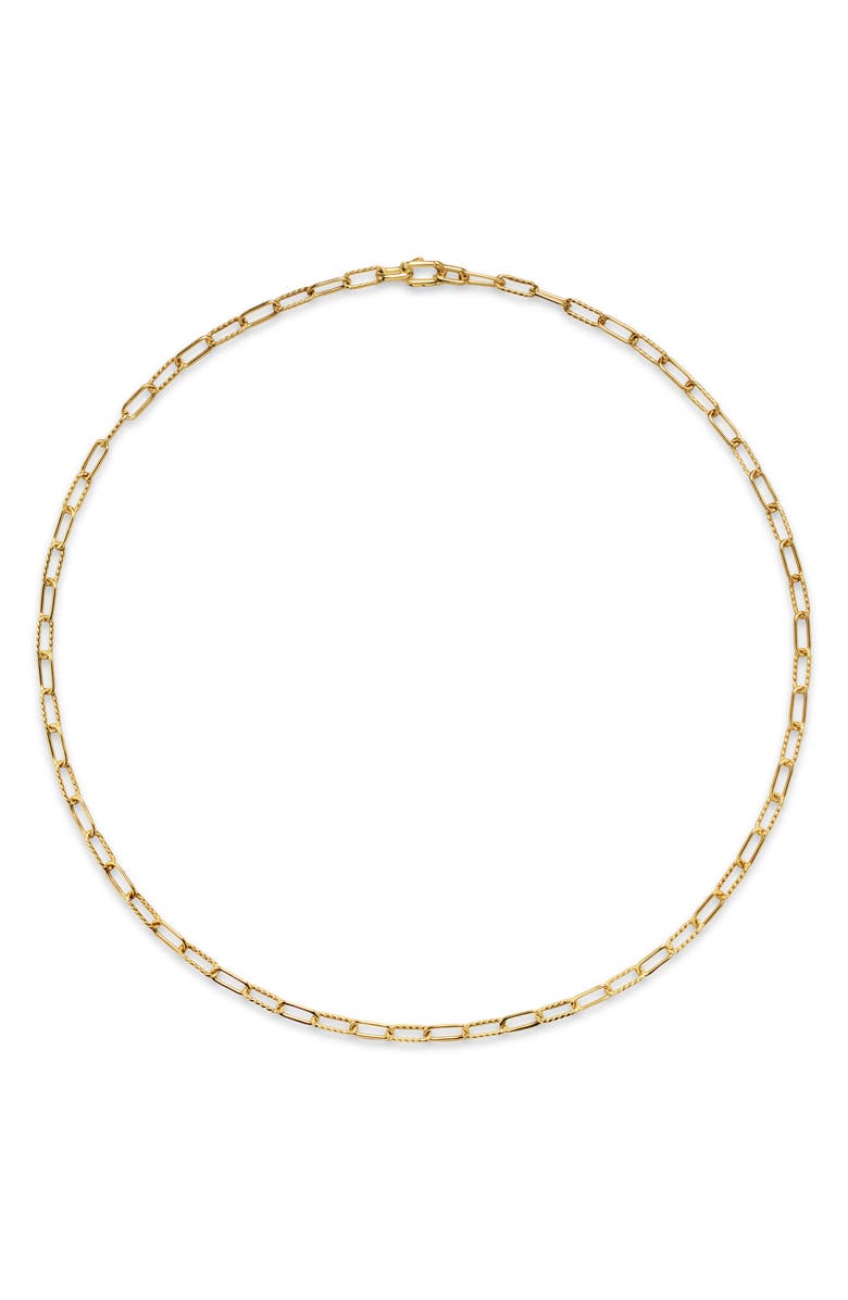 David Yurman Men's DY Madison<sup>®</sup> Chain Necklace in 18K Yellow Gold, 4mm, Alternate, color, Gold