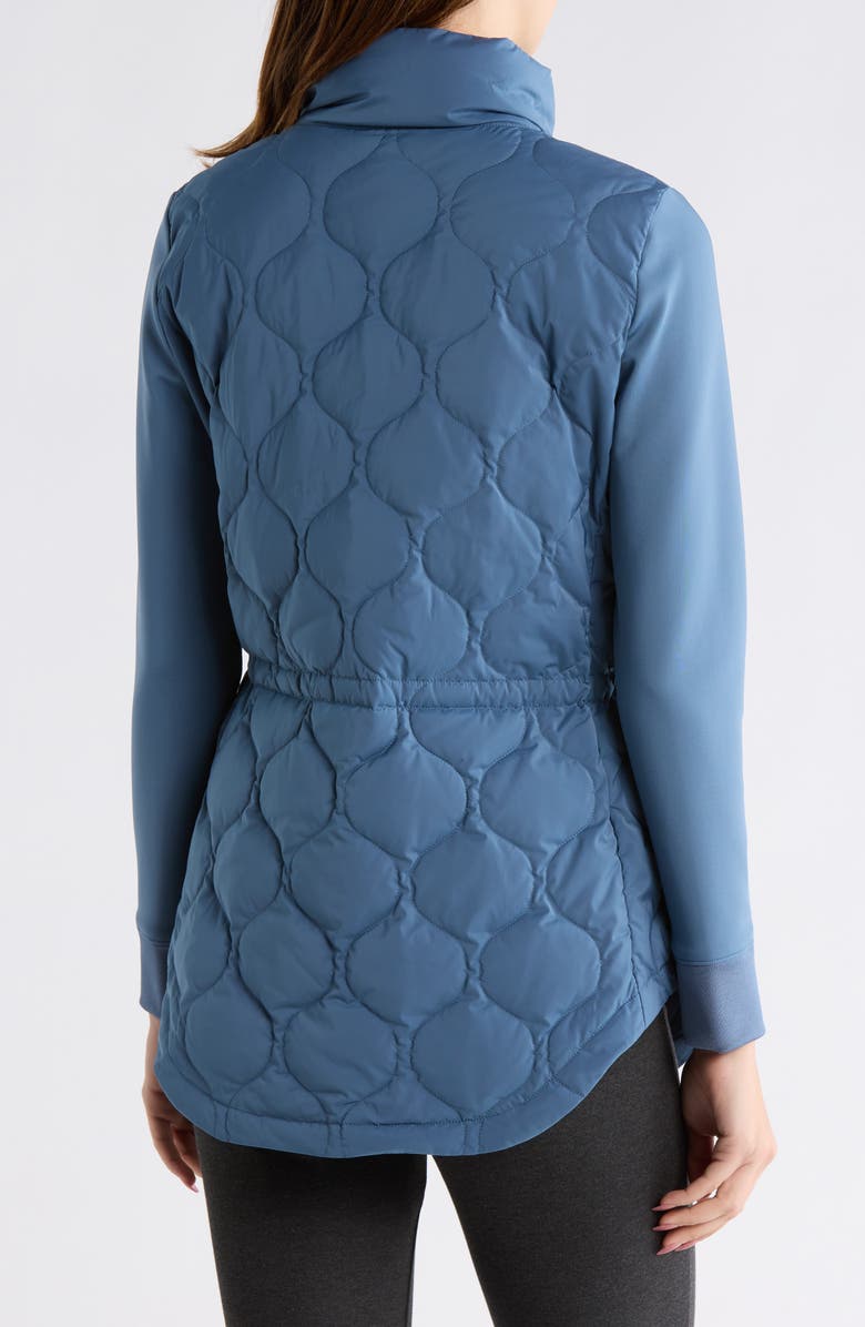 Theory City Combo Onion Quilted Jacket, Alternate, color, Bering