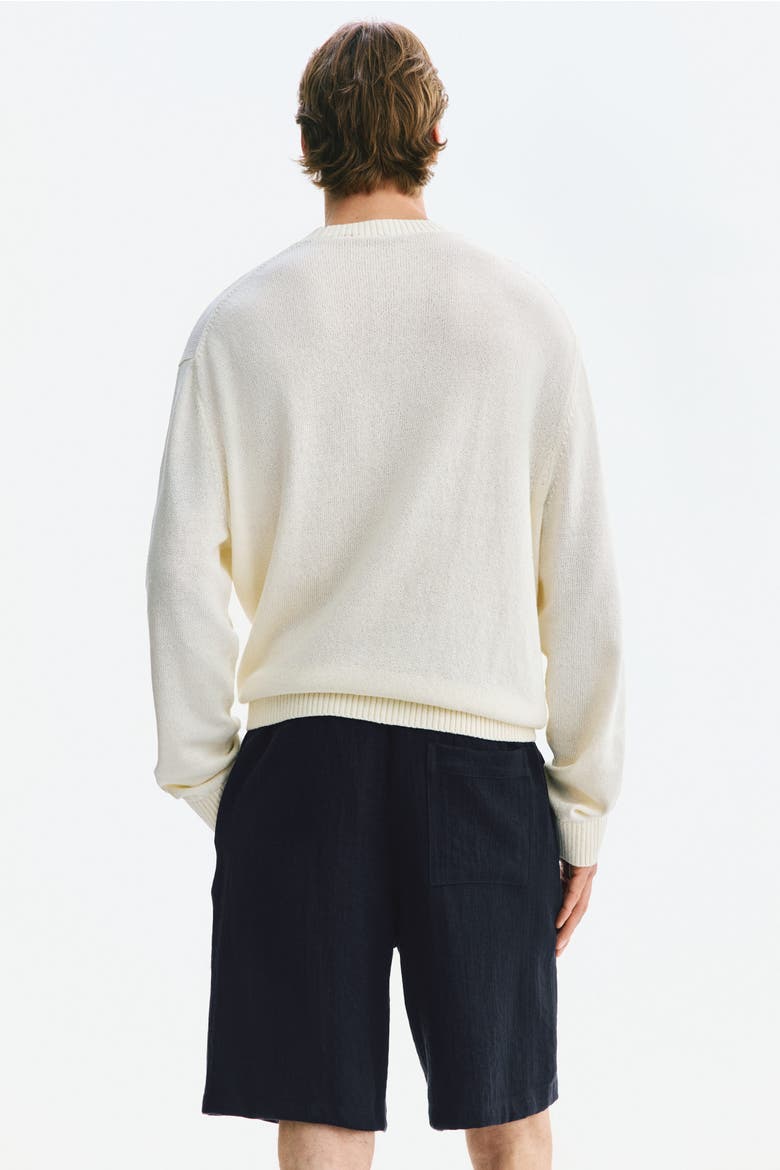 Loose-fit Shorts, Alternate, color, Navy blue