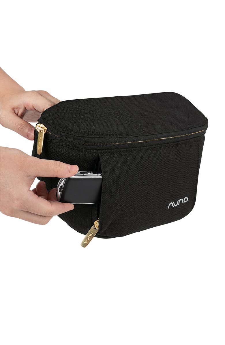 Nuna Stroller Sling Bag, Alternate, color, Caviar