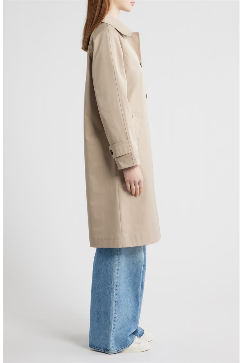 Balmacan Reversible Water Resistant Rain Coat, Alternate, color, COUNTRY IVORY