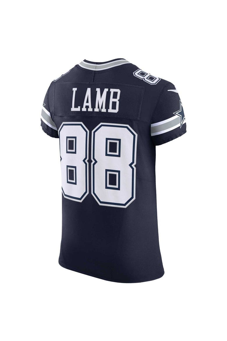 Men's Nike CeeDee Lamb Navy Dallas Cowboys Vapor F.U.S.E. Elite Jersey, Alternate, color, Navy