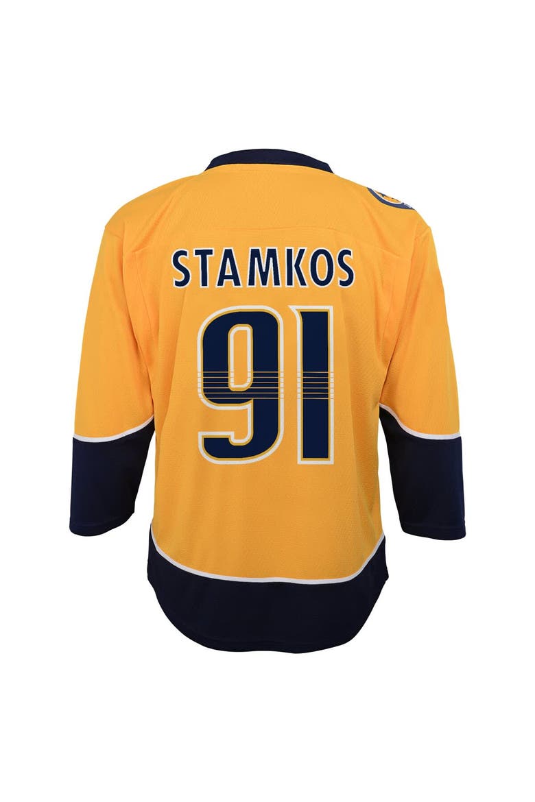 Preschool Steven Stamkos Gold Nashville Predators  Replica Player Jersey, Alternate, color, Gold