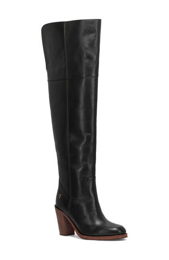Frye Corinne Over The Knee Boot In Black
