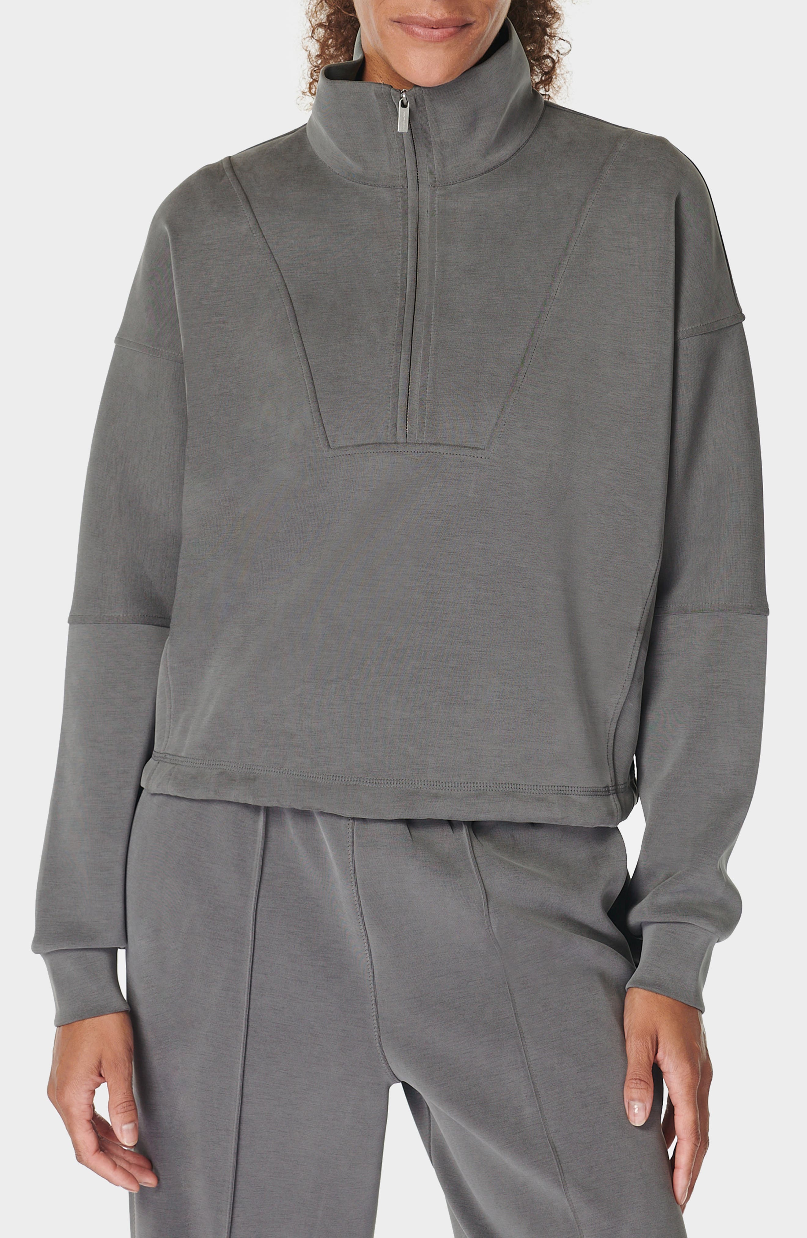 Sweaty Betty Half Zip Fleece Pullover