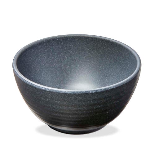 Tag Brooklyn Charcoal Melamine Serving Bowl Dishwasher Safe In Blue