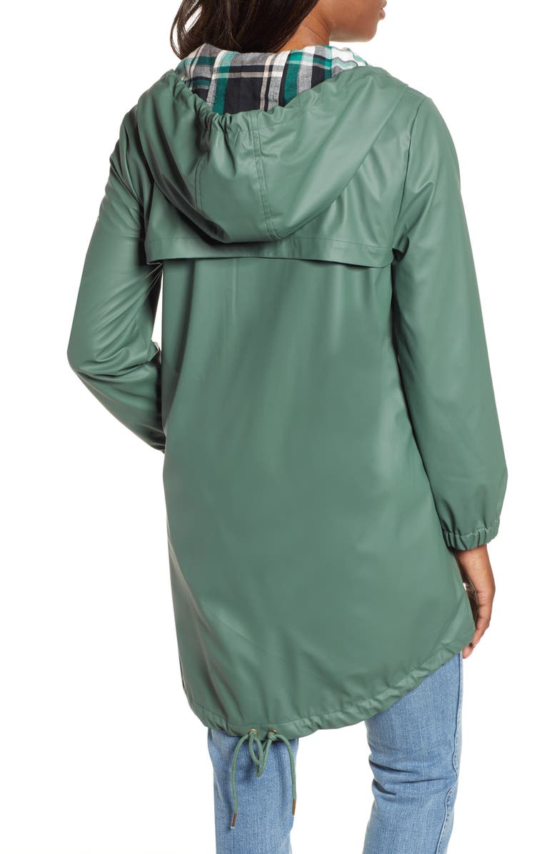 Caslon<sup>®</sup> Hooded Rain Jacket, Alternate, color,