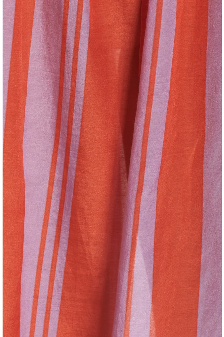 Ruffle Cover-Up Maxi Dress, Alternate, color, HARLING STRIPE MULTI
