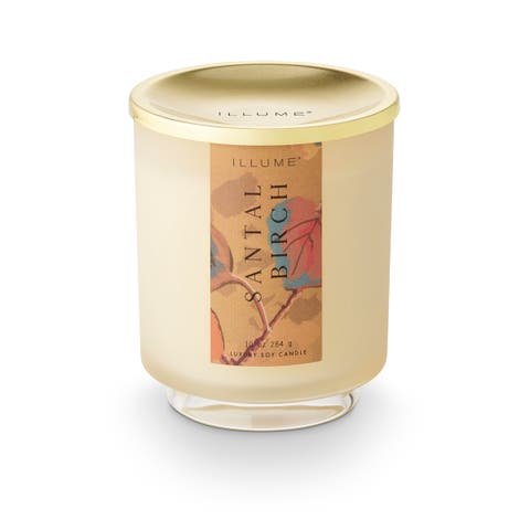 Beautifully Done Santal Birch Signature Glass Candle, 284g