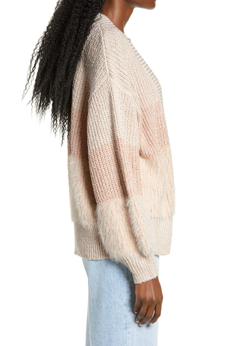 All in Flavor Colorblock Cardigan, Alternate, color, CREAM