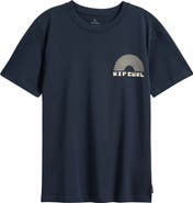 Rip Curl Kids' Rising Cotton Graphic T-Shirt
