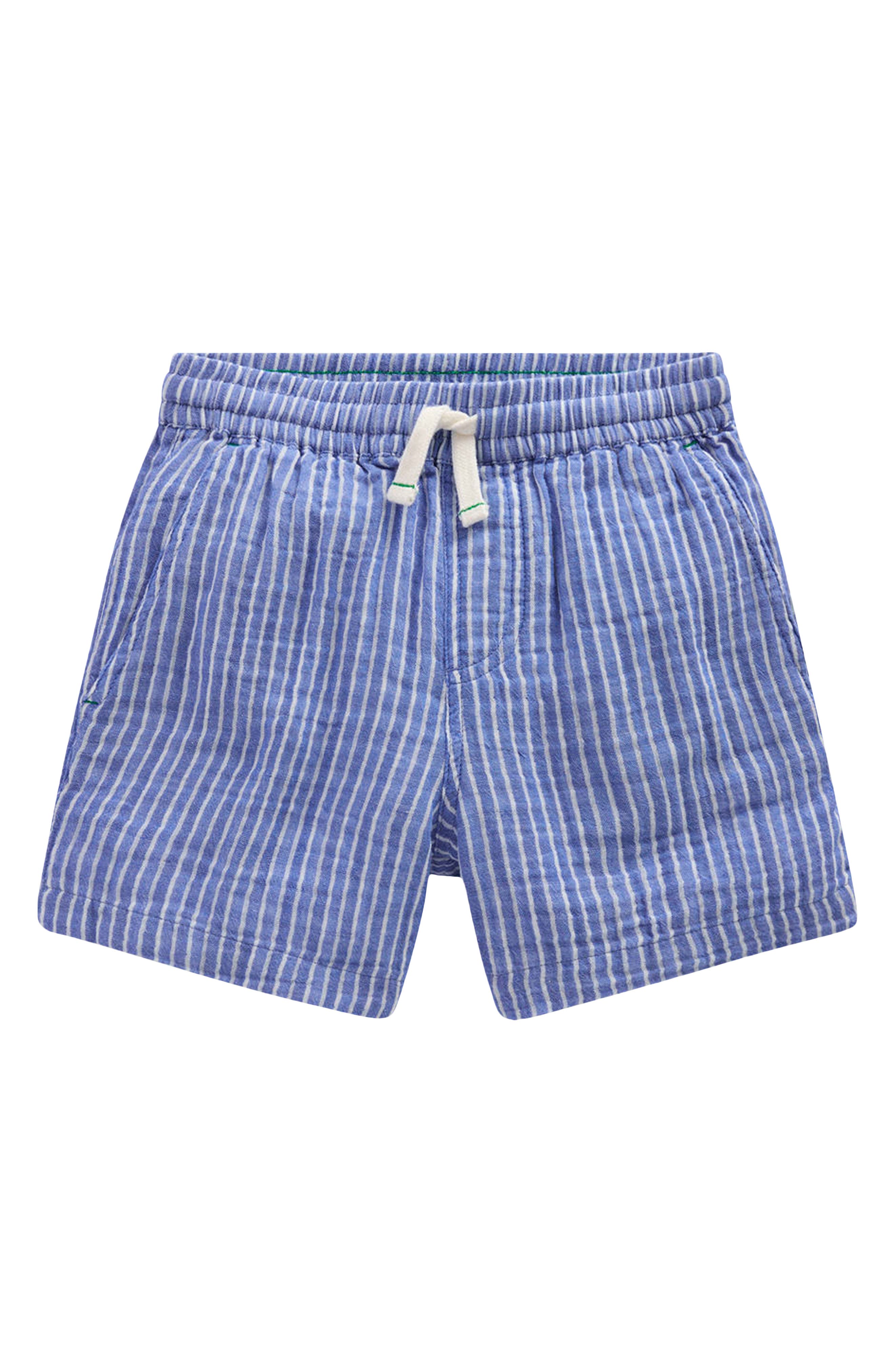 selected BLUE TICKING STRIPE