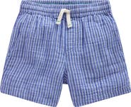 Mini Boden Kids' Double Cloth Cotton Shorts