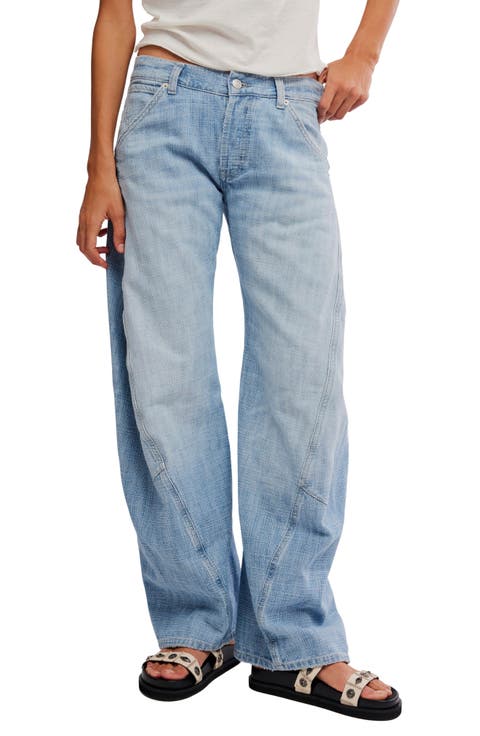 Highland Low Rise Barrel Jeans (Art School)