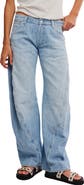 Free People Highland Low Rise Barrel Jeans