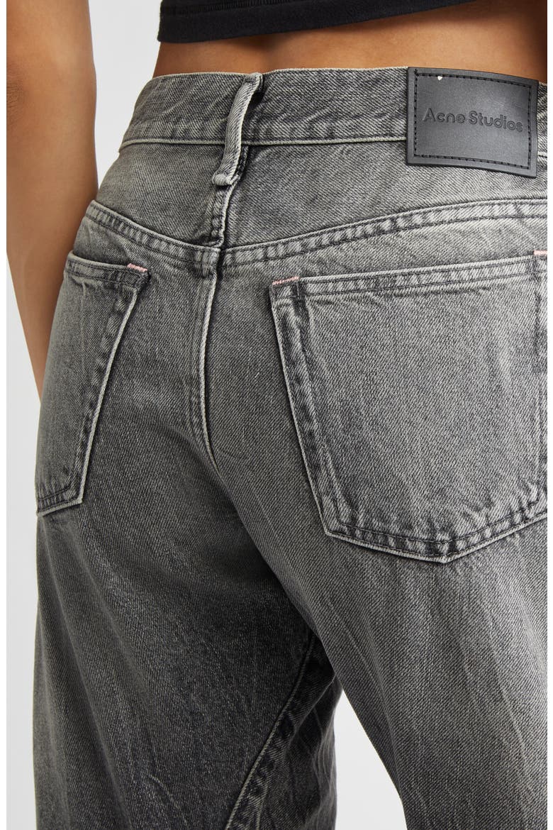 2006 Gothik Barrel Leg Jeans, Alternate, color, WASHED BLACK