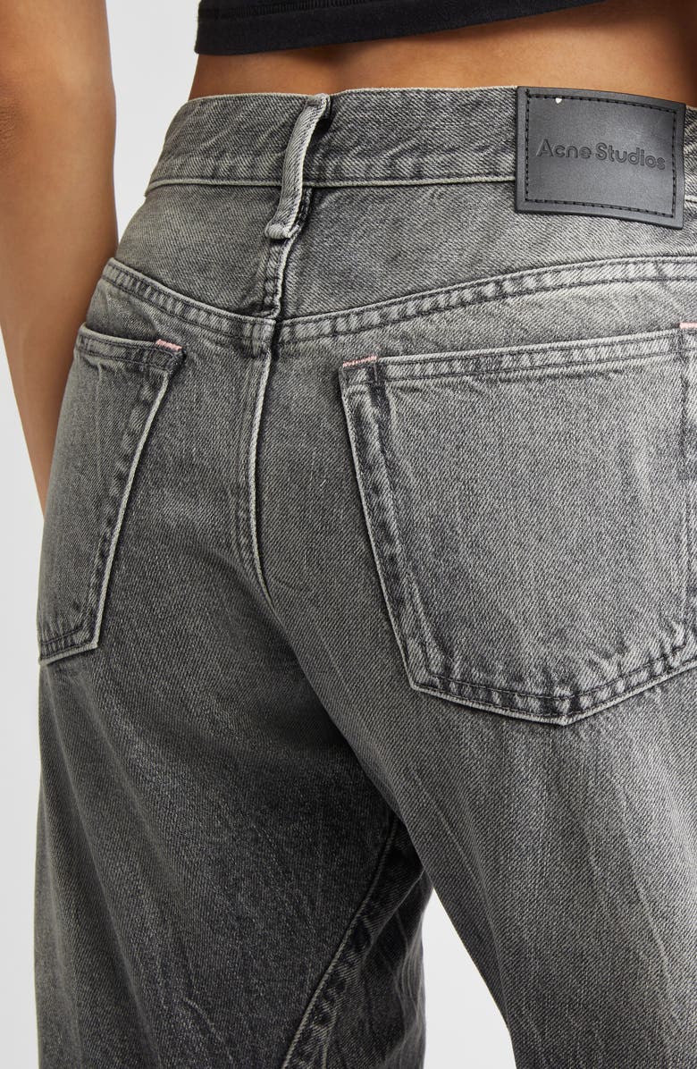 Acne Studios 2006 Gothik Barrel Leg Jeans, Alternate, color, Washed Black