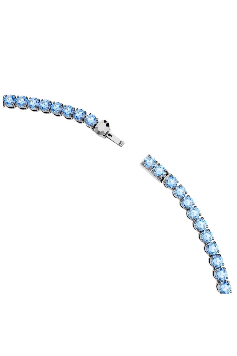 Matrix Tennis Necklace, Alternate, color, BLUE