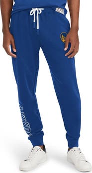 TOMMY JEANS Men's Tommy Jeans Royal Golden State Warriors Carl Bi-Blend Fleece Jogger Pants