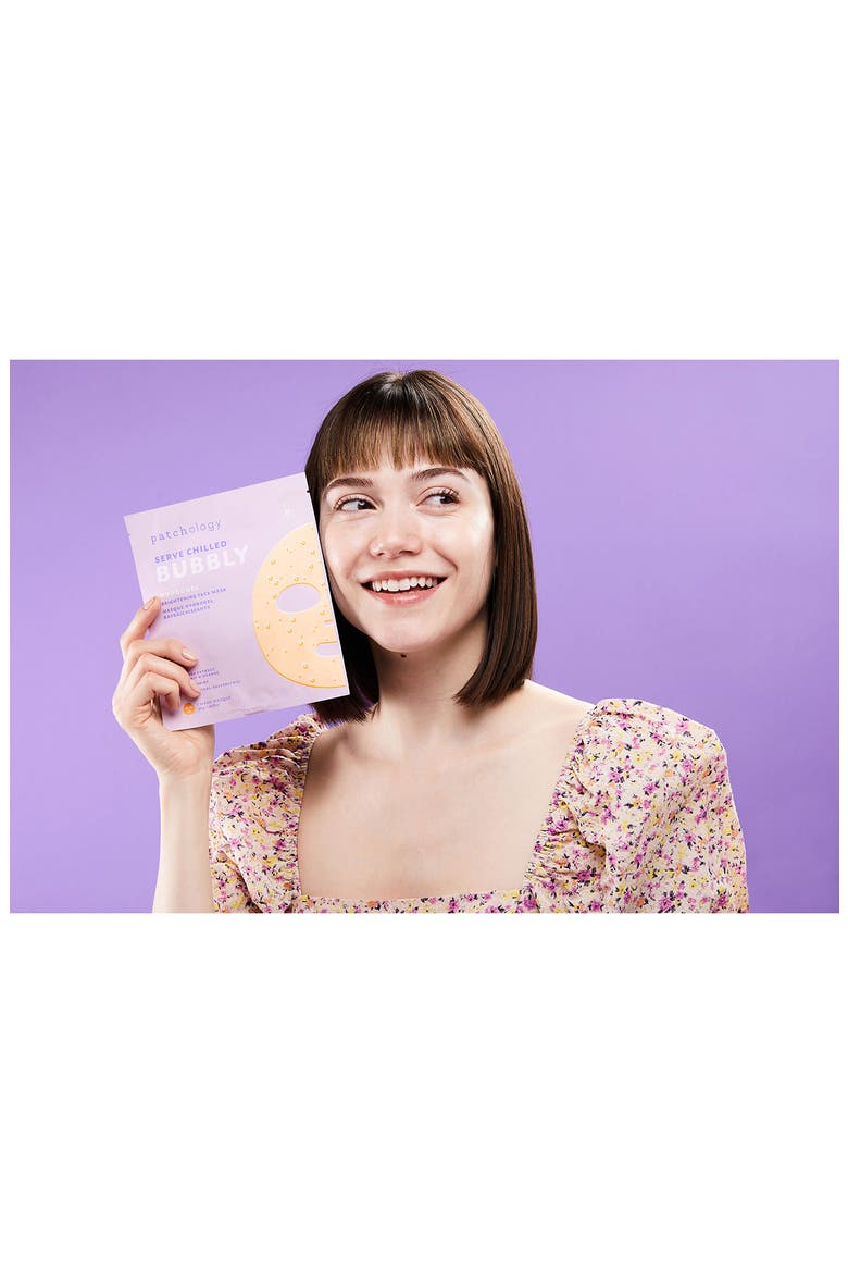 Bubbly Bright Hydrogel Mask, Alternate, color, NO COLOR