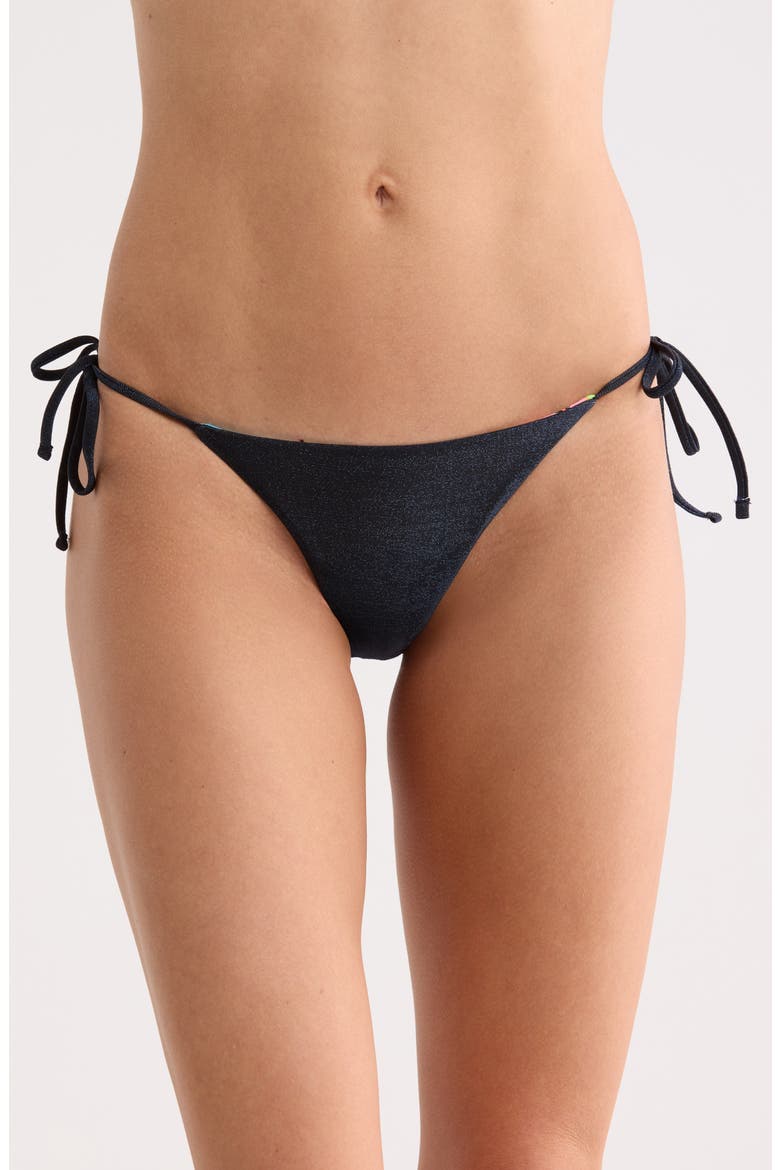 Sunning Side Tie Bikini Bottoms, Main, color, BLUE