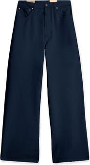 Fortela Jaron Wide-Leg Bull Cotton Trousers