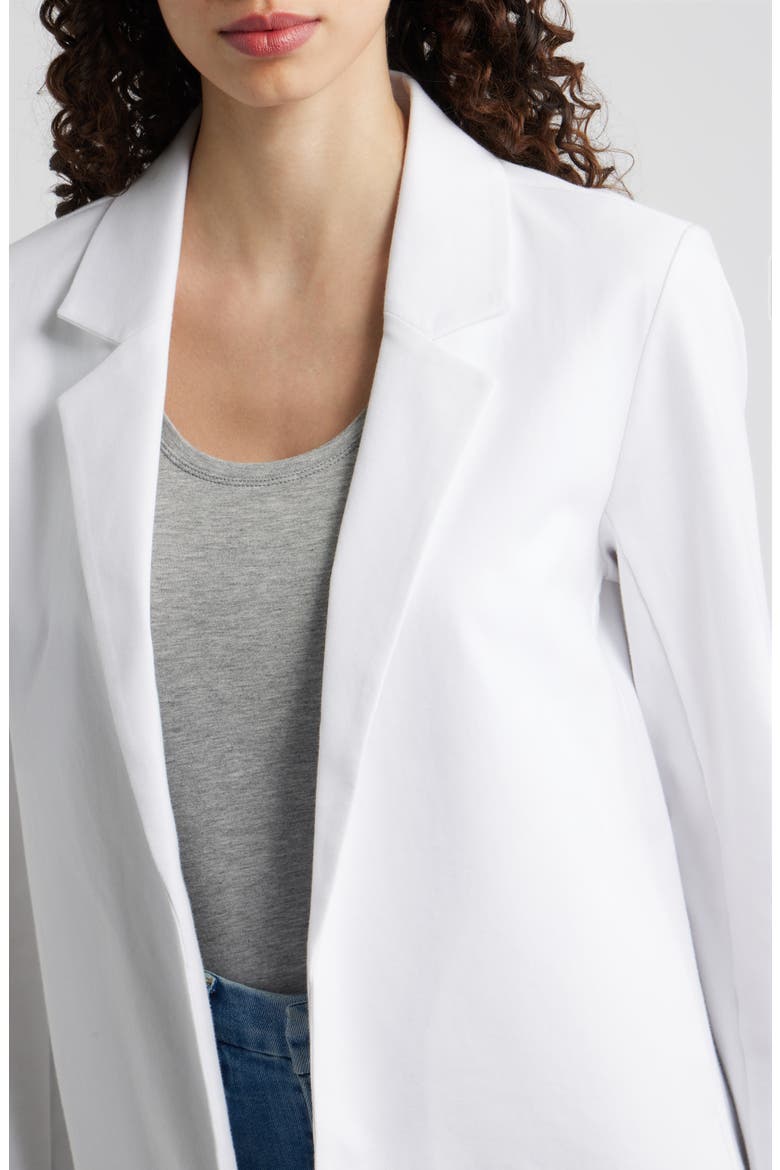 Open Front Blazer, Alternate, color, WHITE