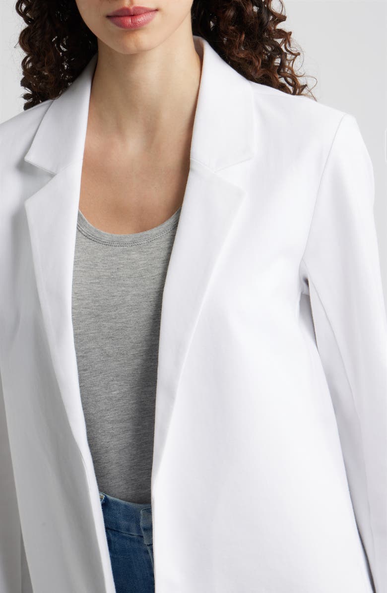 Eileen Fisher Open Front Blazer, Alternate, color, White