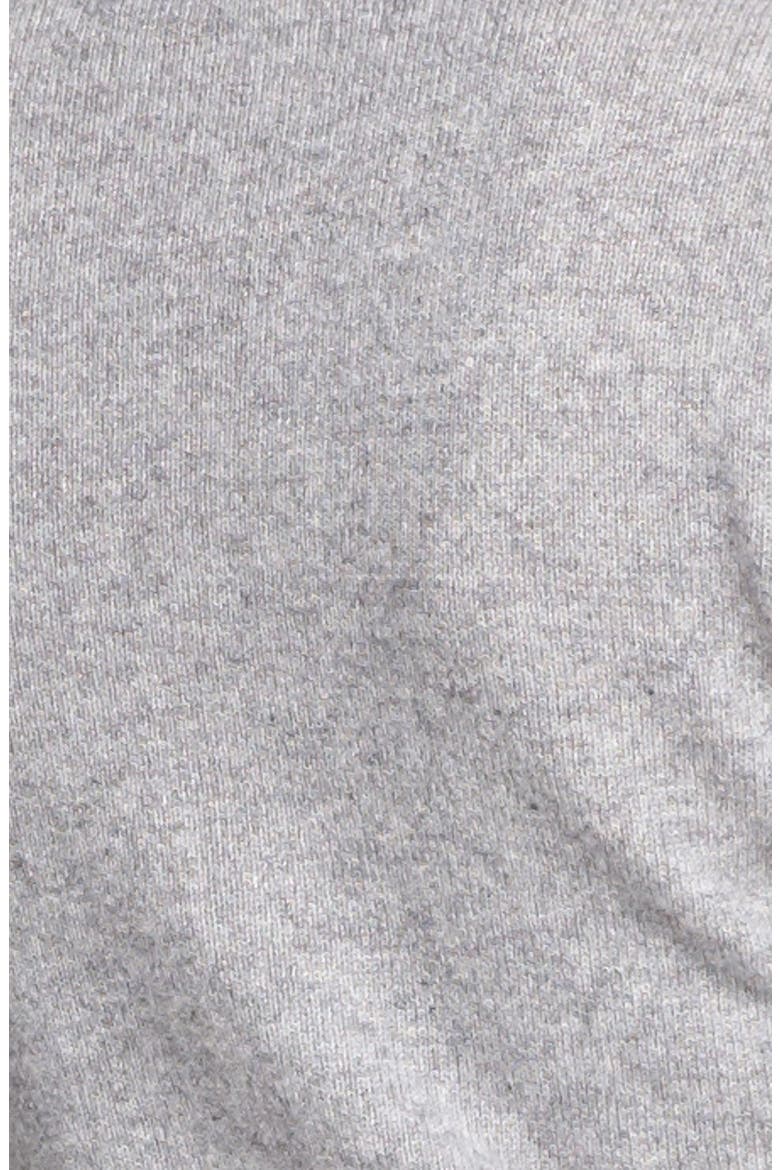 Cashmere Blend Crewneck Sweater, Alternate, color, CHEETAH GREY COMBO