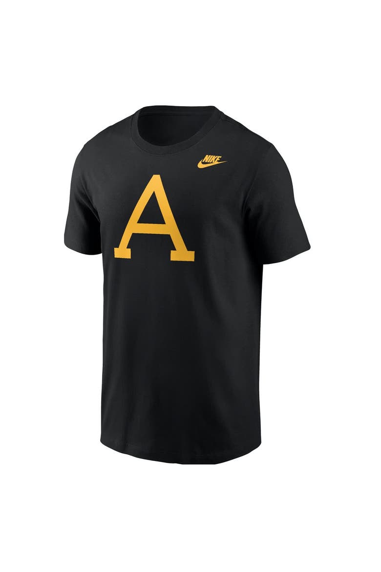 Men's Nike Black Army Black Knights A Logo West Point Classic Collection T-Shirt, Alternate, color, Black