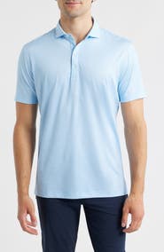 johnnie-O Rud Geo Print Performance Jersey Polo