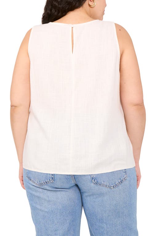Vince Camuto Keyhole Tank In New Ivory