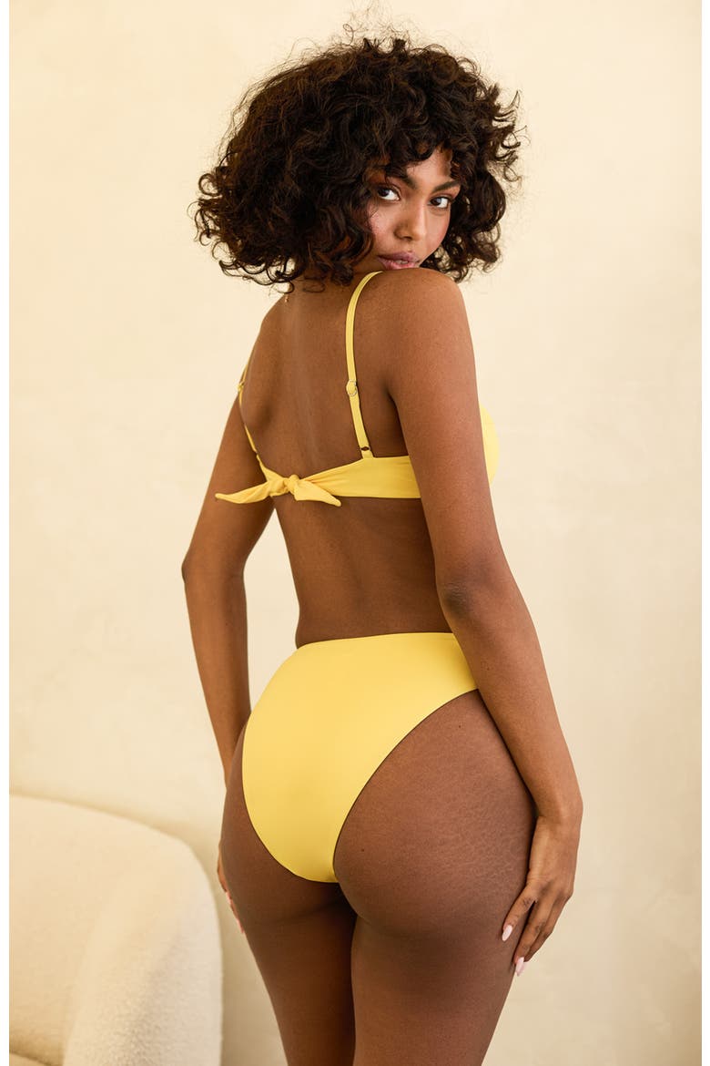 Gigi Underwire Bikini Top, Alternate, color, Sunshine