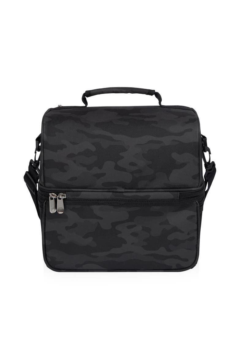 Pranzo Lunch Bag Cooler with Utensils, Alternate, color, Black Camo