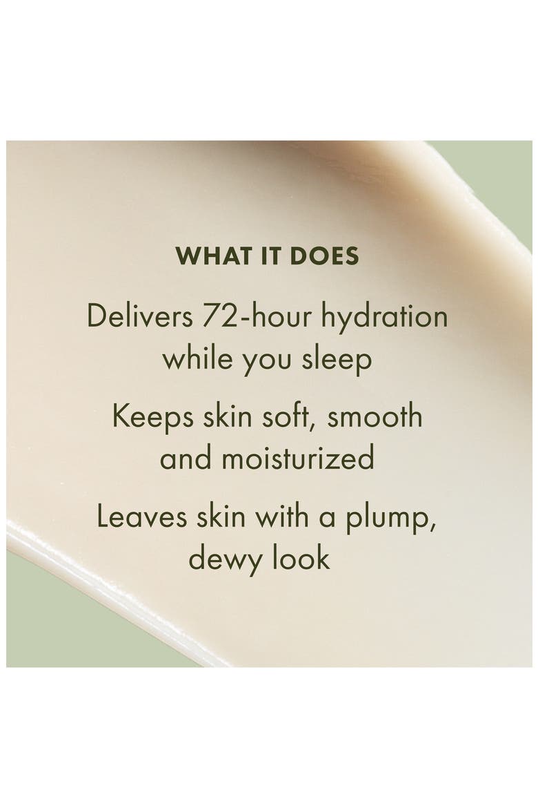 Drink Up™ Intensive Overnight Hydrating Face Mask with Avocado & Hyaluronic Acid, Alternate, color, NO COLOR