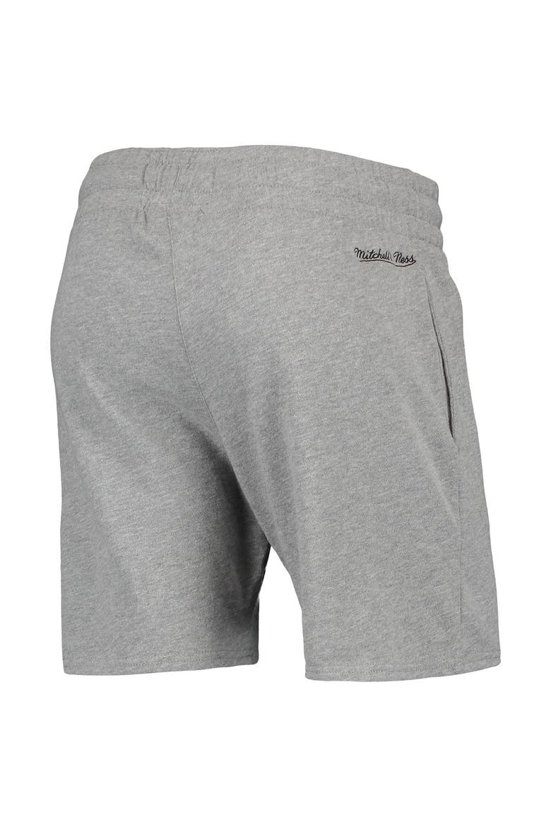 Women's Mitchell & Ness Heathered Gray LAFC Logo Shorts, Alternate, color, Gray